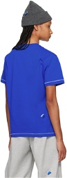 ADER error Blue Langle T-Shirt