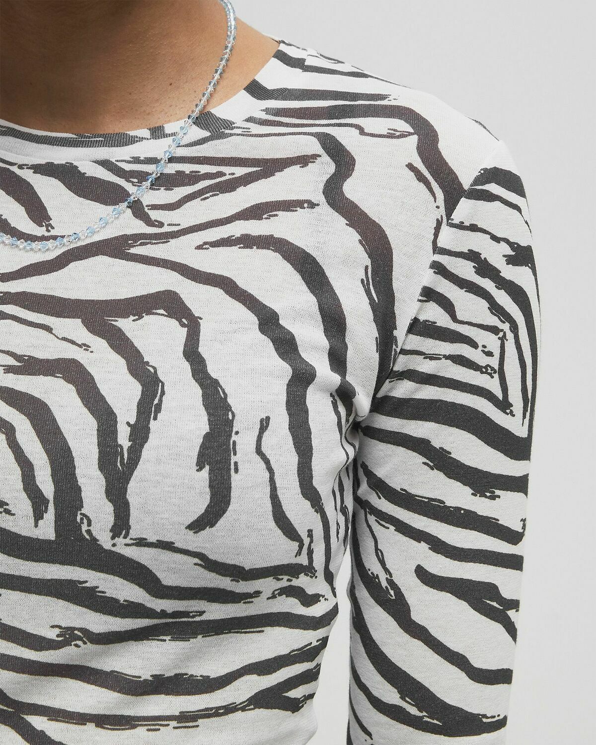 Envii ENVELDA LS TEE AOP 5328 black/white Womens Longsleefe