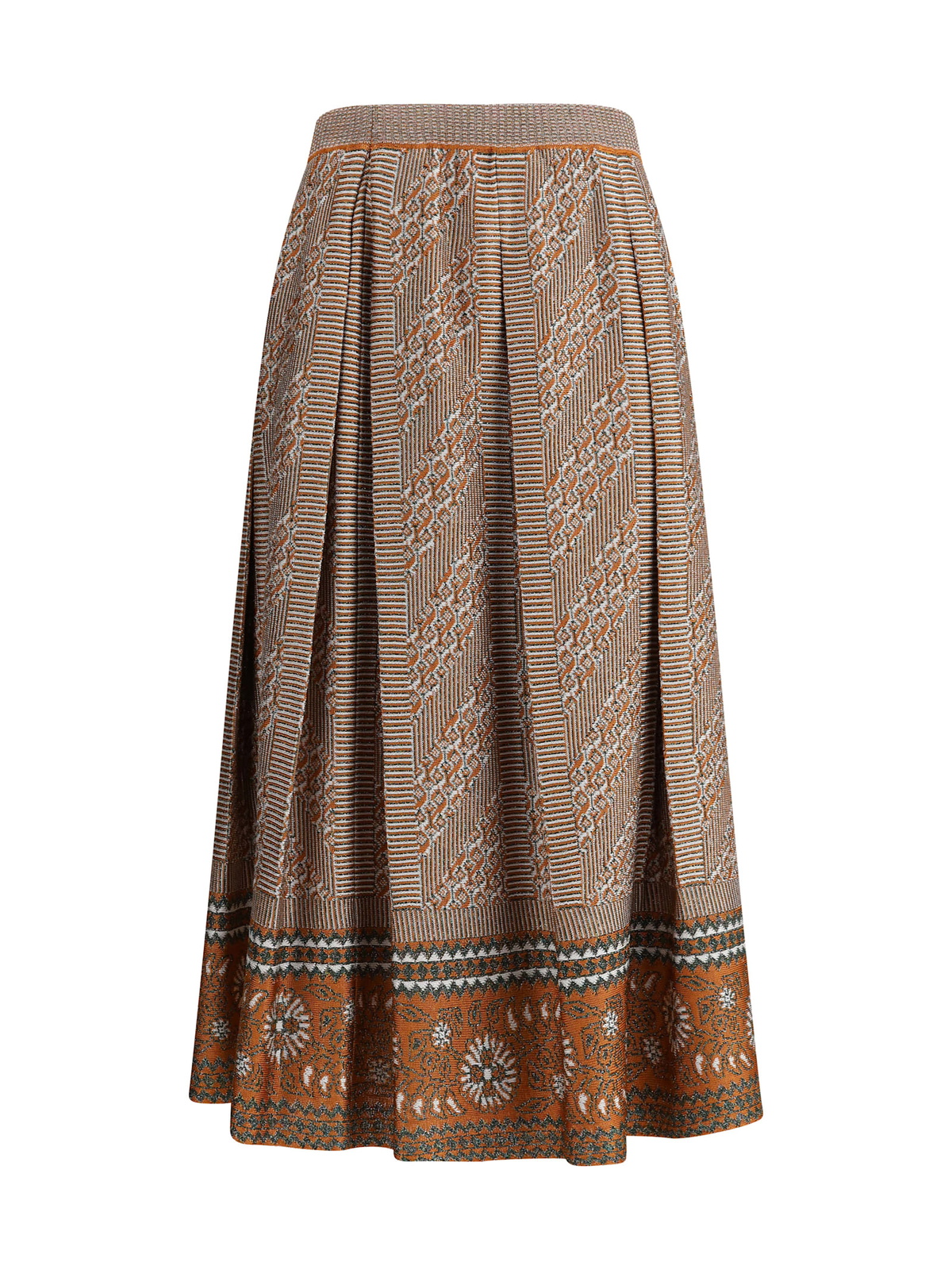 Valentino Toile Iconographe silk midi skirt Valentino