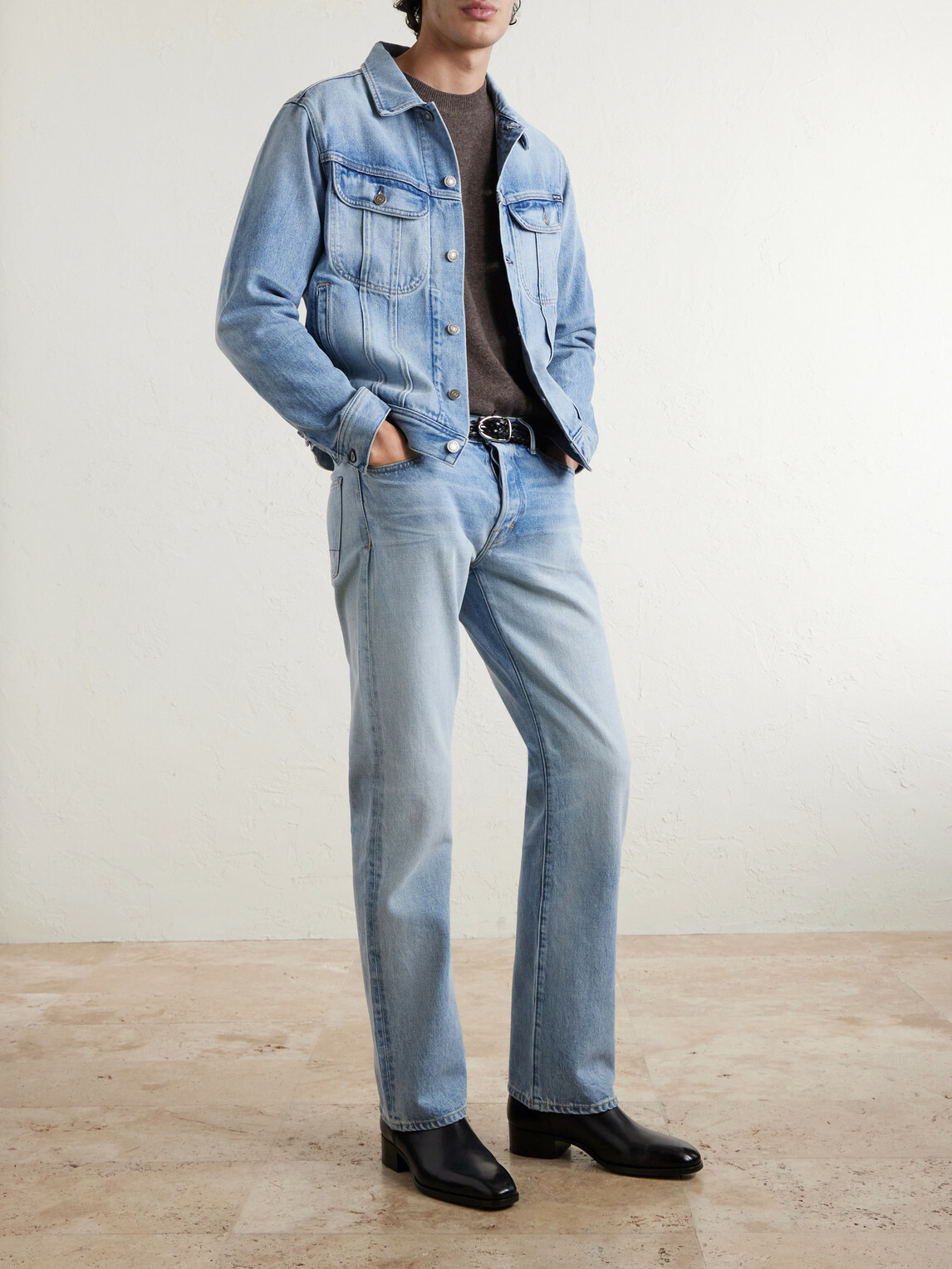 TOM FORD - Straight-Leg Jeans - Blue
