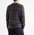 Folk - Slim-Fit Knitted Sweater - Blue