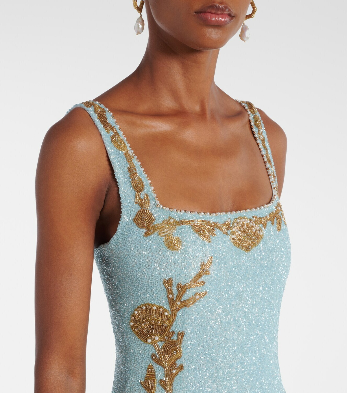 Clio Peppiatt Asterias embellished gown
