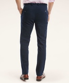 Brooks Brothers Men's Clark Straight-Fit Cotton Seersucker Pants | Navy