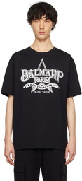 Balmain Black Star T-Shirt