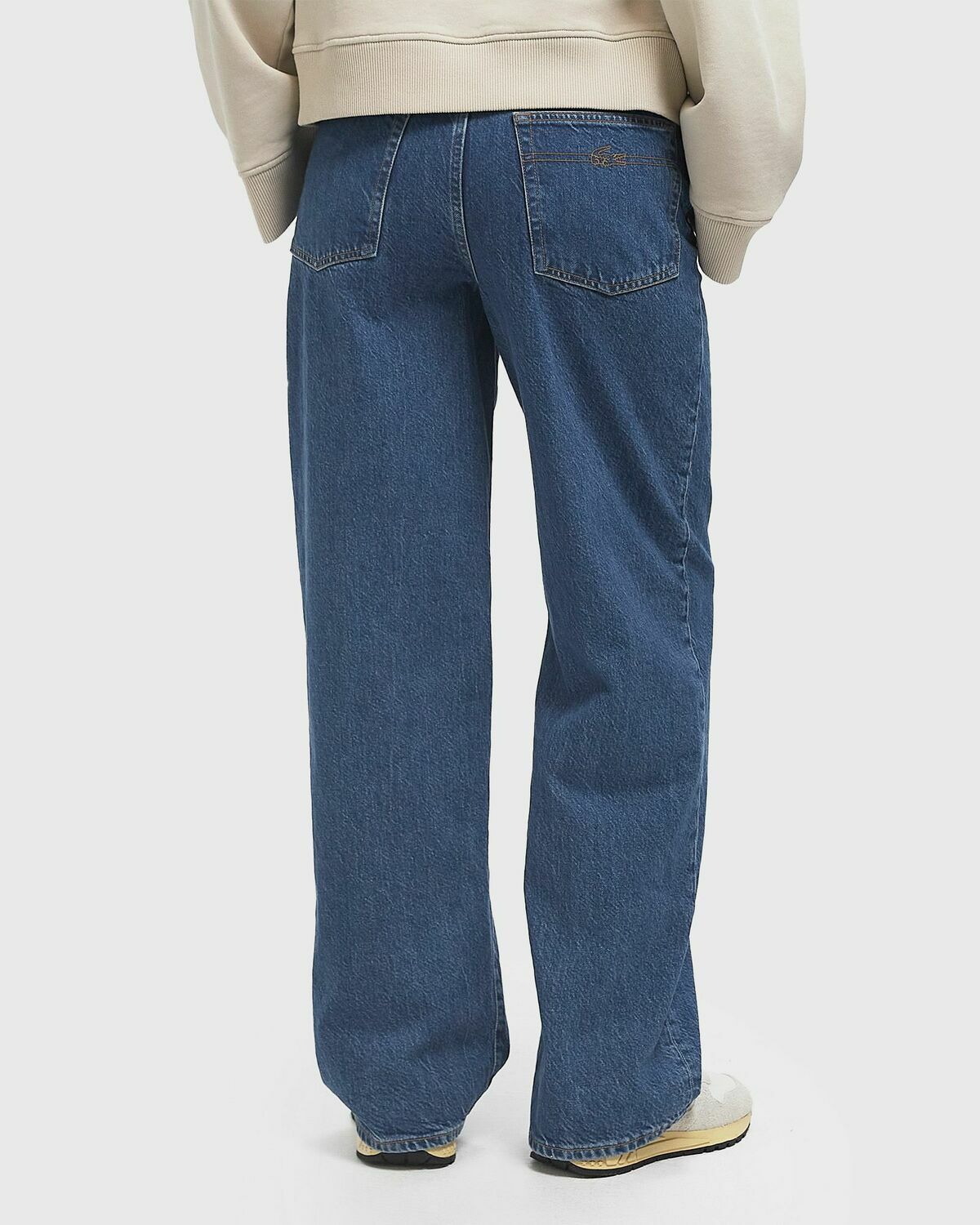 Lacoste TROUSERS Blue Womens Jeans