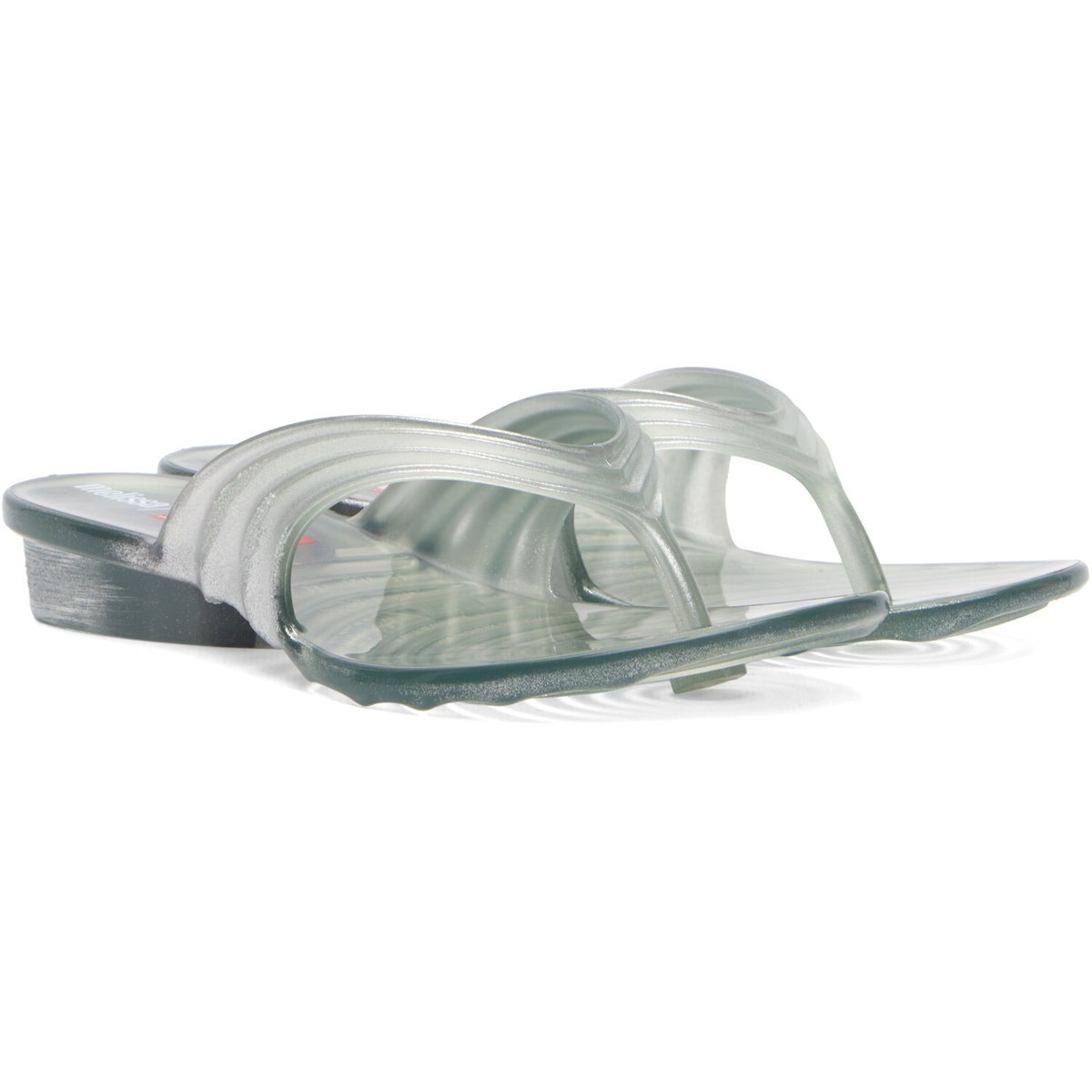 Diesel Transparent Melissa Edition Sculptural Flip-Flops