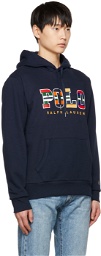 Polo Ralph Lauren Navy Bonded Hoodie