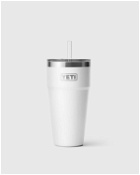 Yeti 26 Oz Stackable Cup With Straw Lid White - Mens - Tableware