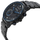 Citizen Satellite Wave Perpetual World Time Black Dial Mens Watch CC3078-81E