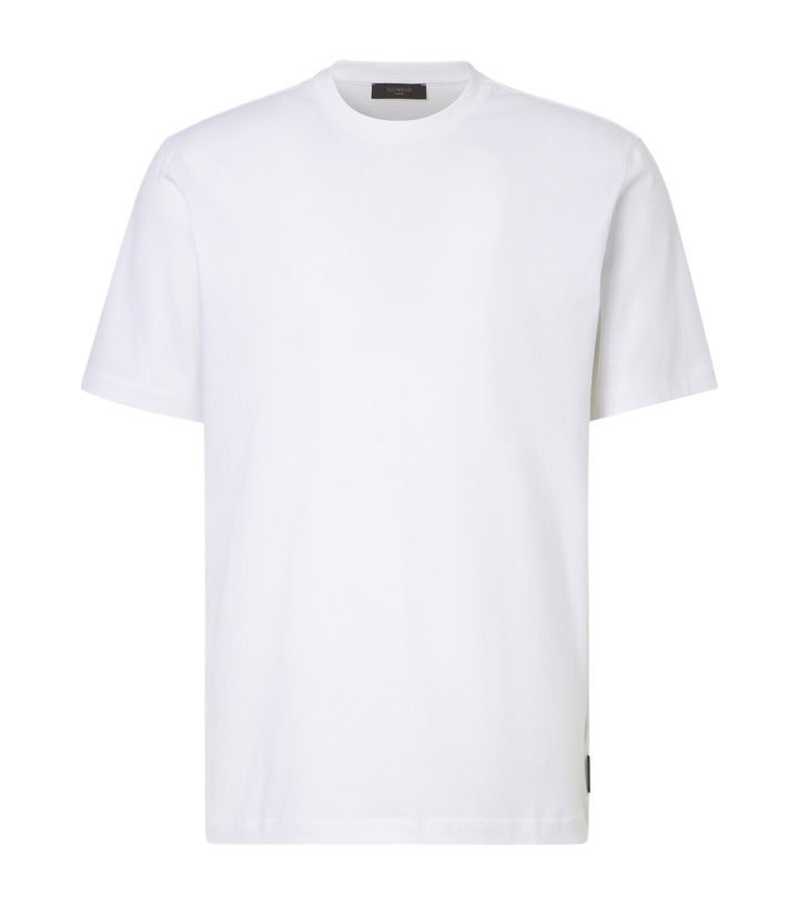 Photo: Slowear Cotton and silk jersey T-shirt