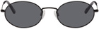 Sun Buddies Black Aaliyah Sunglasses