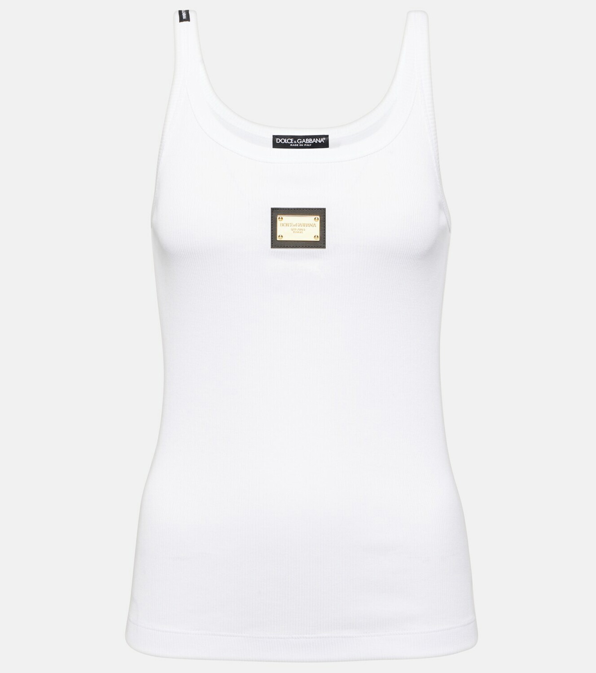 Dolce&Gabbana Logo cotton tank top
