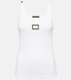 Dolce&Gabbana Logo cotton tank top