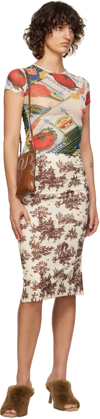 Ganni Brown Backpacks main image 0
