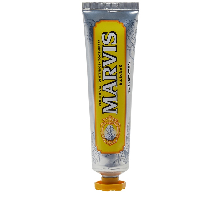Photo: Marvis Limited Edition Rambas Toothpaste