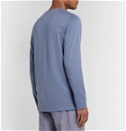 Hanro - Night & Day Cotton-Jersey T-Shirt - Blue