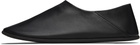 CHRISTEN SSENSE Exclusive Black Big Bootie Mule Loafers