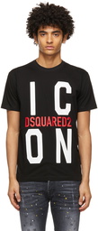 Dsquared2 Black Logo Icon T-Shirt