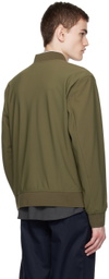 Theory Khaki Murphy Bomber Jacket