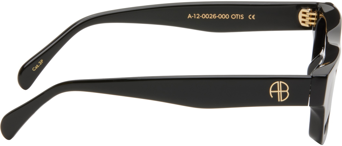 ANINE BING Black Otis Sunglasses
