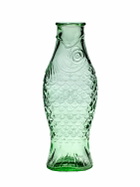 SERAX Transparent Green Fish & Fish Vase