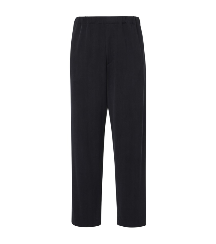 Photo: Giorgio Armani Knitted wide-leg pants