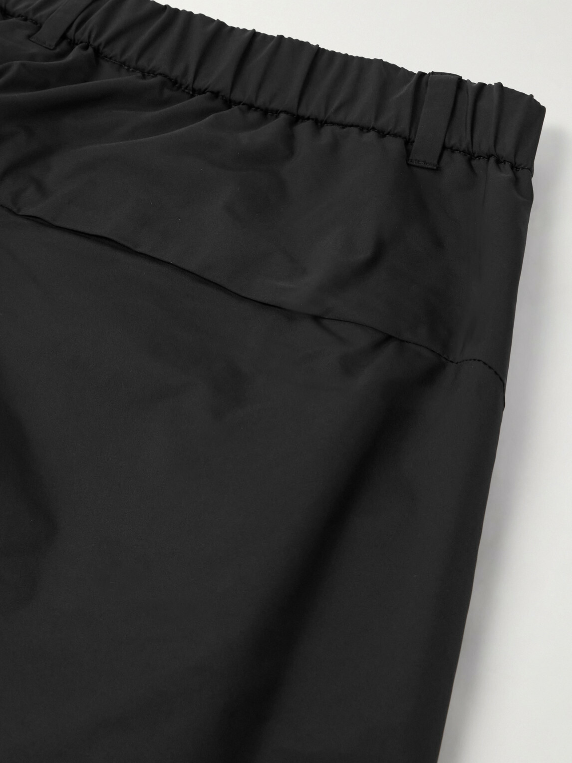 Amomento - Straight-Leg Taffeta Trousers - Black