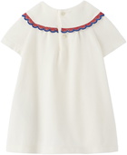 Gucci Baby White 'Guccify' Dress