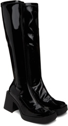 Justine Clenquet Black Chloë High Boots