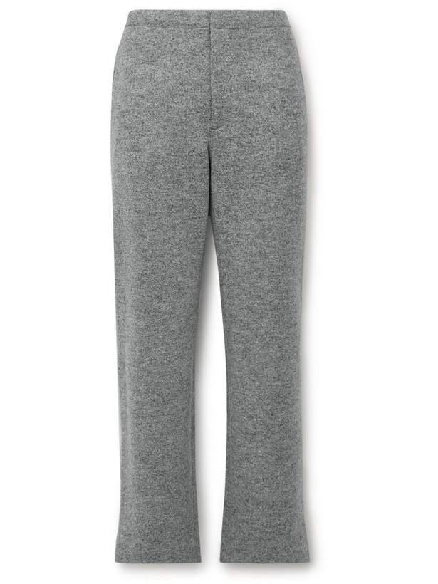 Photo: Auralee - Straight-Leg Wool Trousers - Gray