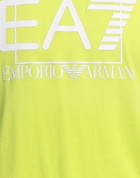 Ea7 Mens T-shirt Lime in Green