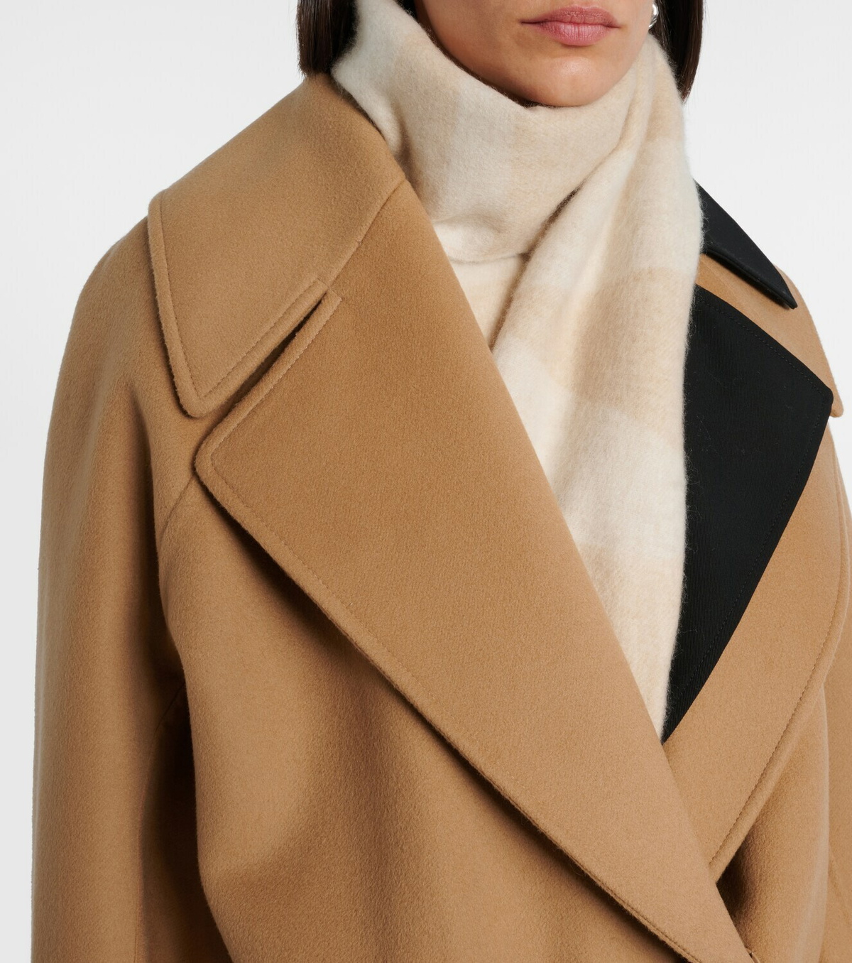 Loewe Fringed cashmere scarf
