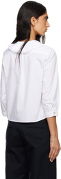 Sandy Liang White Buell Shirt
