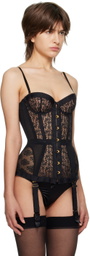 Agent Provocateur Black Mercy Corset