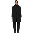 Schnaydermans Black Oversized Coat