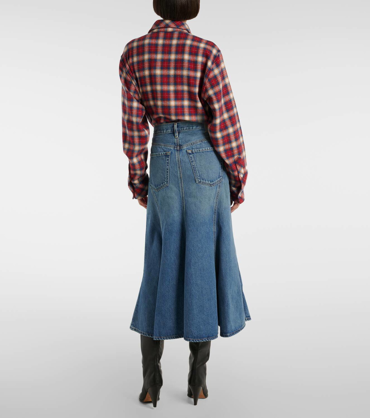 Citizens of Humanity Gaucho Vintage denim maxi skirt