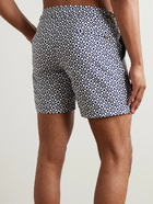 Orlebar Brown - Bulldog Slim-Fit Mid-Length Recycled-Jacquard Swim Shorts - Blue