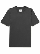 Folk - Garment-Dyed Cotton-Jersey T-Shirt - Black