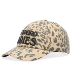 Aries Men's J'Adoro Leopard Cap in Beige 