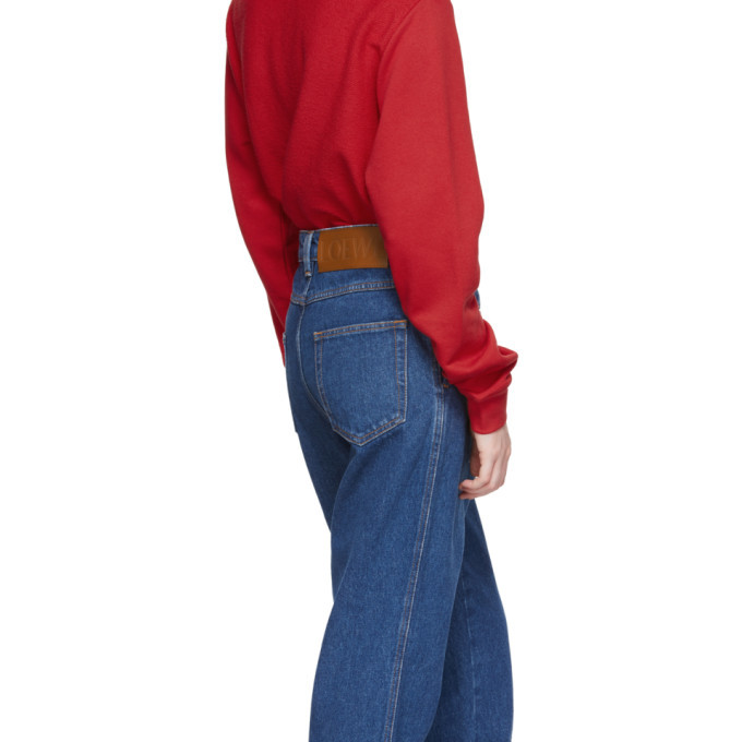 Loewe Blue Stripe Fisherman Jeans Loewe