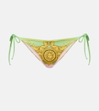 Versace Printed bikini bottoms