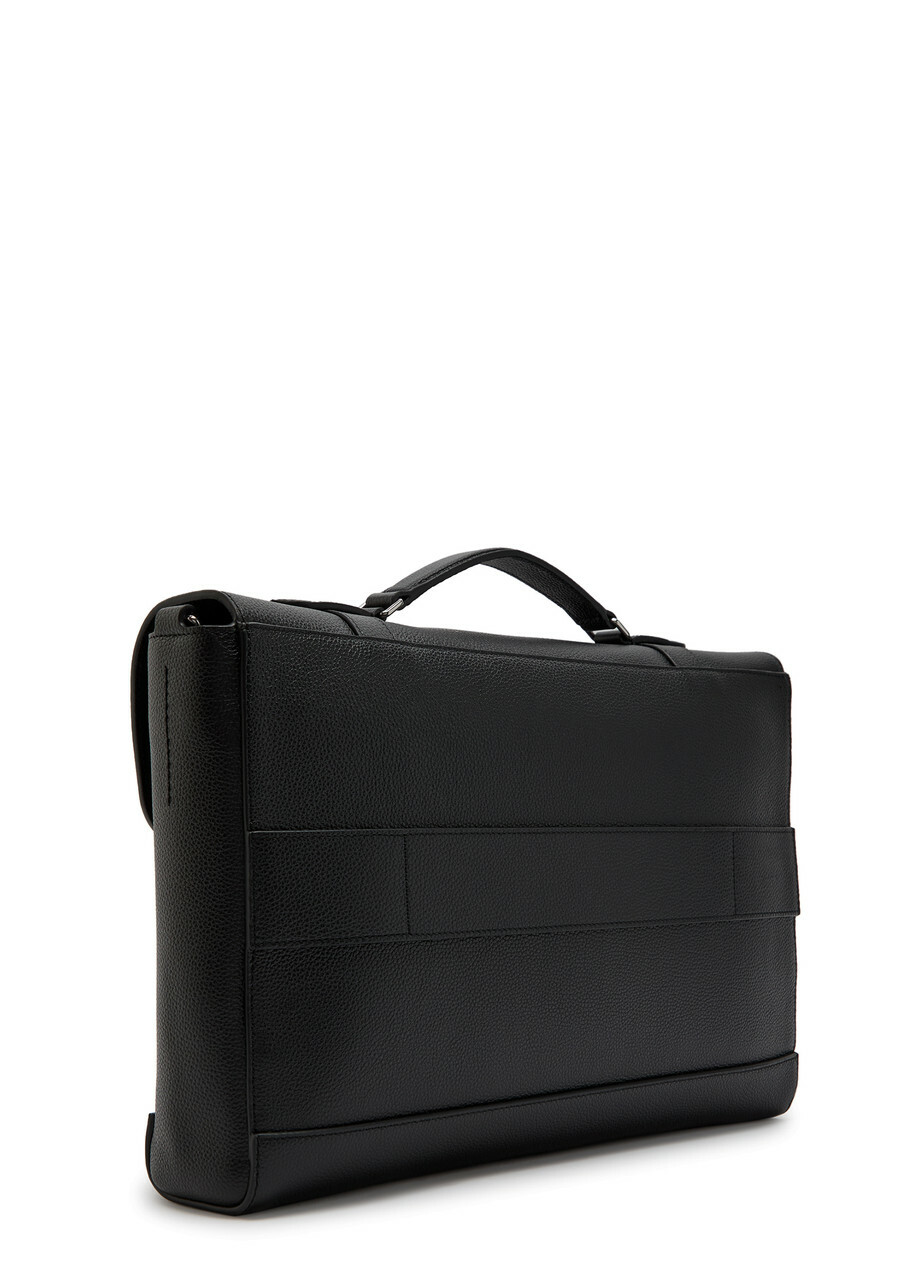 Mulberry Chiltern Grained Leather Brief Case - Black - One Size