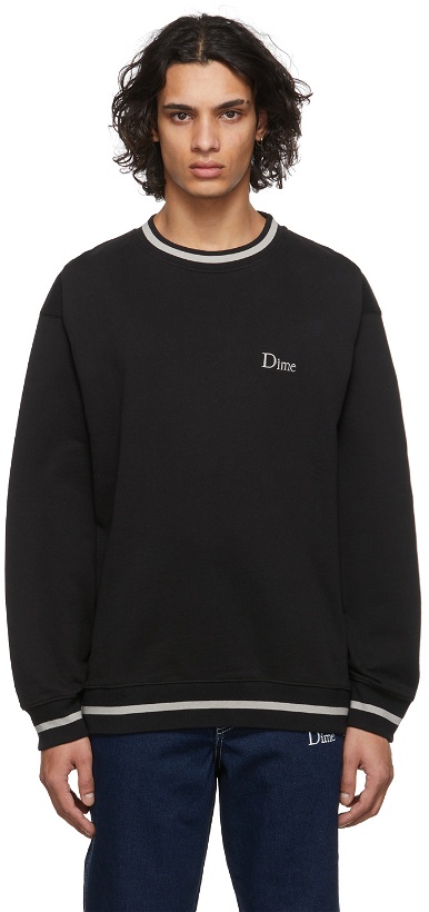 Photo: Dime Black Classic French Terry Crewneck