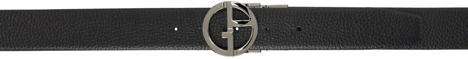 Photo: Giorgio Armani Reversible Black Two-Toned Belt