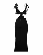 Christopher Kane Womens Maxi dress in Black