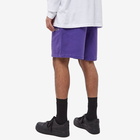 Air Jordan Men's Wordmark Fleece Short in Dark Concord/Sail