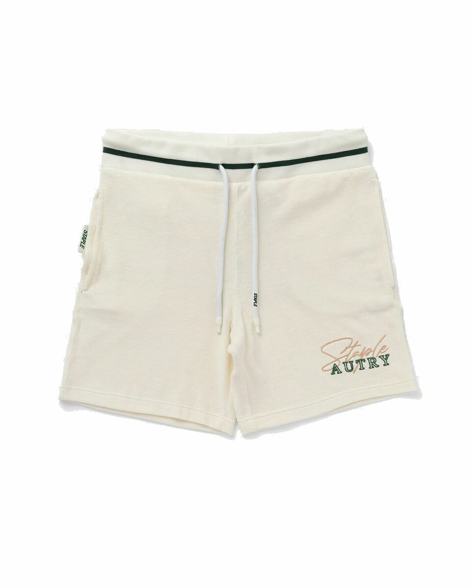 Photo: Autry Action Shoes Autry X Staple Shorts White - Mens - Sport & Team Shorts