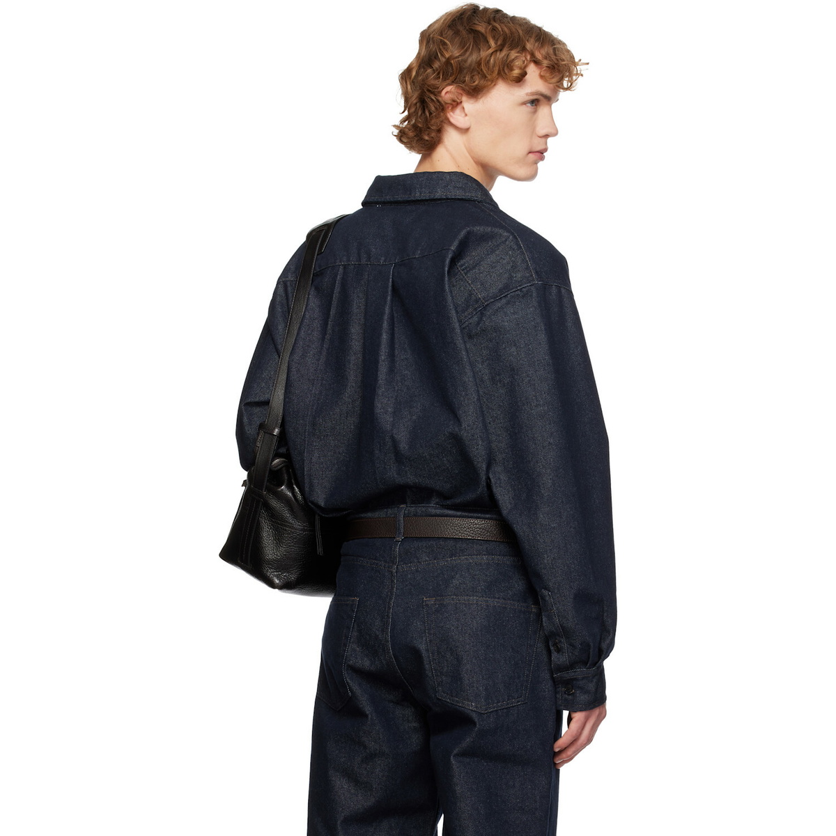 LE17SEPTEMBRE Blue Denim Overshirt