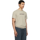 Off-White Beige Heraldic Arrow Slim T-shirt