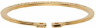 IN GOLD WE TRUST PARIS Gold Hose Clamp Bracelet